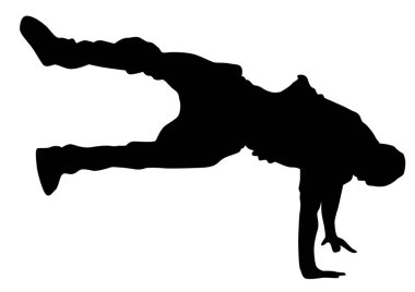 Sahnede dans hip-hop sanatçıları