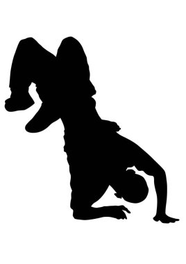 Sahnede dans hip-hop sanatçıları