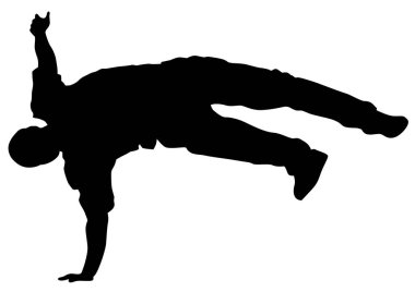 Sahnede dans hip-hop sanatçıları