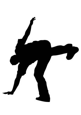 Sahnede dans hip-hop sanatçıları