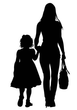 Beyaz arka plan üzerinde küçük çocukla Olgun