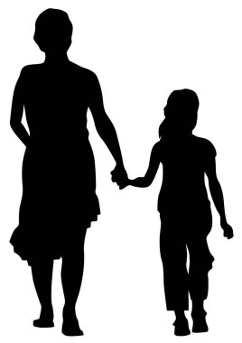 Beyaz arka plan üzerinde küçük çocukla Olgun