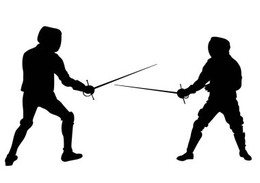 Sporcular eskrim beyaz bir arka plan karşı rekabet