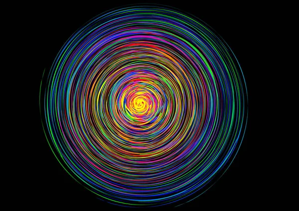 Fond Abstrait Lignes Taches Multicolores — Image vectorielle