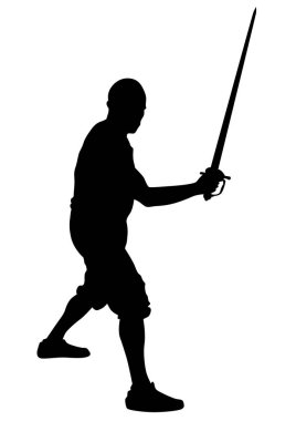 Sporcular eskrim beyaz bir arka plan karşı rekabet