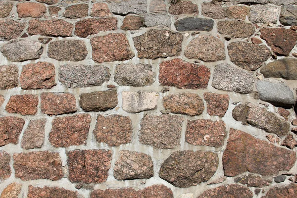 Antigua Pared Grandes Piedras Fondo Natural — Foto de Stock