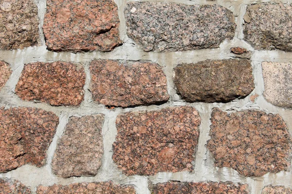 Ancient wall of large stones. Natural background