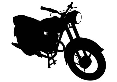 Beyaz arka plan üzerinde eski büyük motor