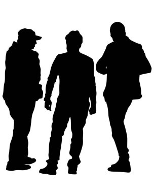 Beyaz arka plan üzerinde büyük kalabalıklar kişi