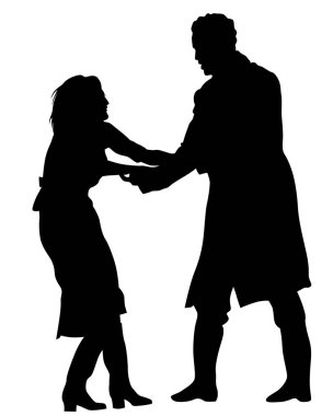 birkaç genç adam ve kız beyaz zemin üzerine