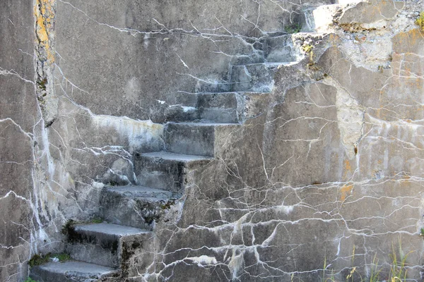 Antigua Pared Grandes Piedras Fondo Natural — Foto de Stock