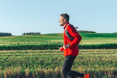 6 Ekim 2018 Novogrudok Belarus Castle Road Cross Country Run