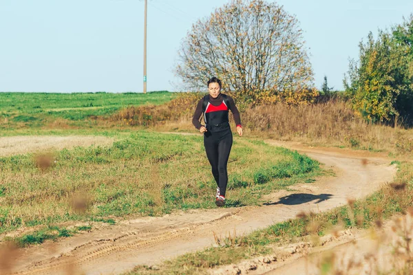 6 oktober 2018 Novogrudok Belarus Castle Road Cross Country Run — Stockfoto