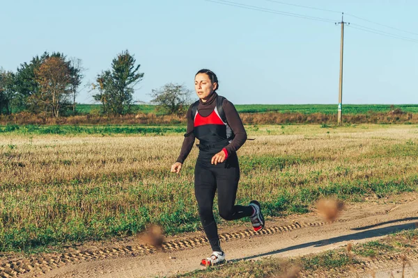6 oktober 2018 Novogrudok Belarus Castle Road Cross Country Run — Stockfoto