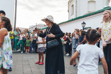 Eylül, 1, 2018 - Minsk, Beyaz Rusya: Sokak Şenlikleri akşam City