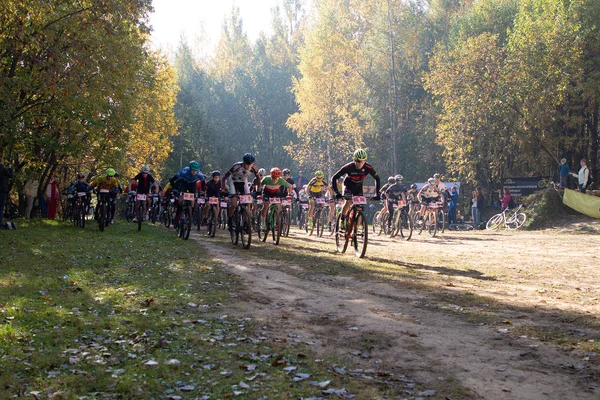 Жовтня 2018 Мінськ Білорусь 2018 Олімпійського Крос Країні Кубок Xco — стокове фото