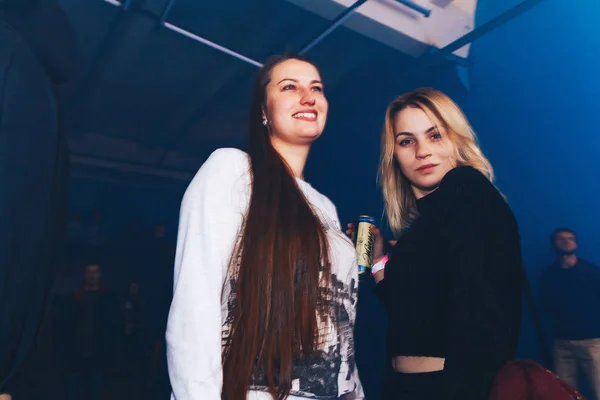 Oktober 2017 Minsk Weißrussland Kunstraum Party Halloween Nachtclub Schöne Junge — Stockfoto