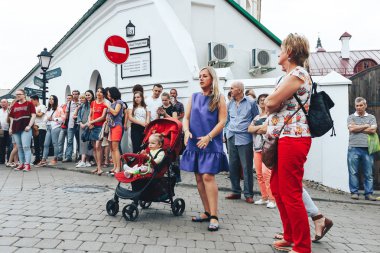 21 Temmuz 2018, Minsk, Beyaz Rusya sokak Şenlikleri şehir
