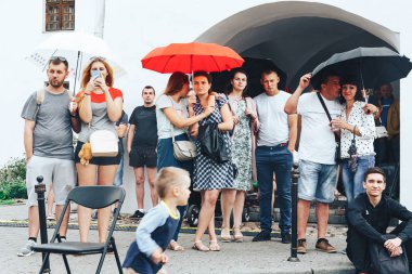 21 Temmuz 2018, Minsk, Beyaz Rusya sokak Şenlikleri şehir