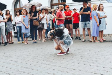 21 Temmuz 2018, Minsk, Beyaz Rusya sokak Şenlikleri şehir