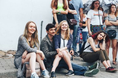 21 Temmuz 2018, Minsk, Beyaz Rusya sokak Şenlikleri şehir