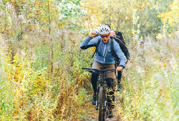 Octubre 2018 Minsk Bielorrusia 2018 Olympic Cross Country Cup Xco — Foto de Stock