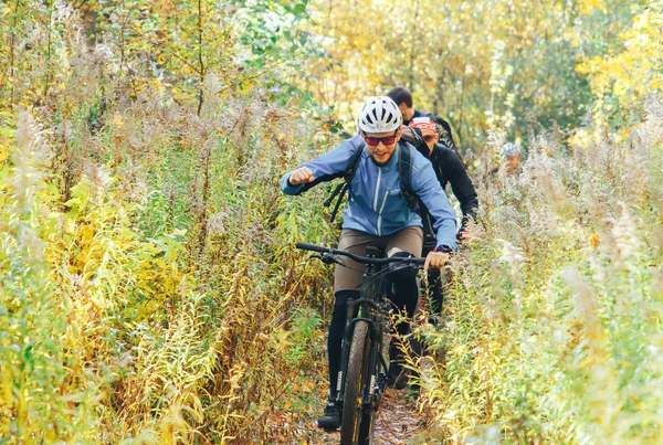 Octubre 2018 Minsk Bielorrusia 2018 Olympic Cross Country Cup Xco — Foto de Stock