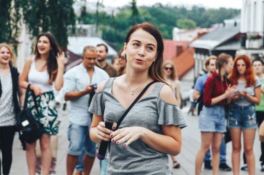21 Temmuz 2018, Minsk, Beyaz Rusya sokak Şenlikleri şehir