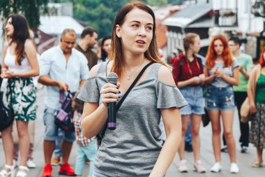 21 Temmuz 2018, Minsk, Beyaz Rusya sokak Şenlikleri şehir