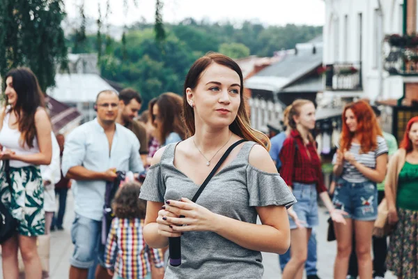 21 Temmuz 2018, Minsk, Beyaz Rusya sokak Şenlikleri şehir