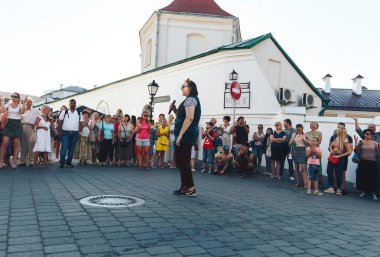 4 Ağustos 2018 sokak Şenlikleri akşam şehrin