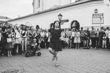 21 Temmuz 2018, Minsk, Beyaz Rusya sokak Şenlikleri şehir