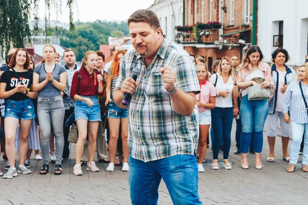 21 Temmuz 2018, Minsk, Beyaz Rusya sokak Şenlikleri şehir