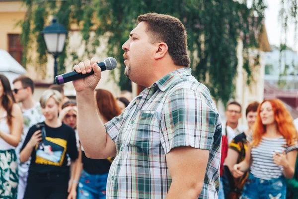 21 Temmuz 2018, Minsk, Beyaz Rusya sokak Şenlikleri şehir