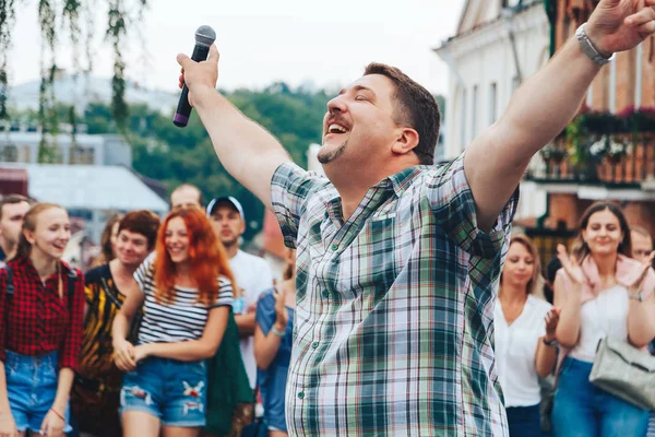 21 Temmuz 2018, Minsk, Beyaz Rusya sokak Şenlikleri şehir