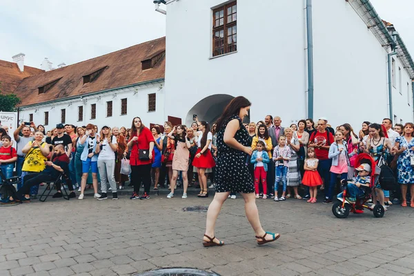 21 Temmuz 2018, Minsk, Beyaz Rusya sokak Şenlikleri şehir