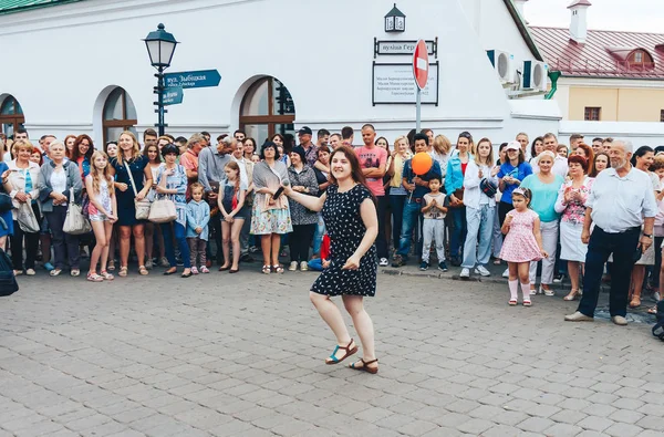 21 Temmuz 2018, Minsk, Beyaz Rusya sokak Şenlikleri şehir
