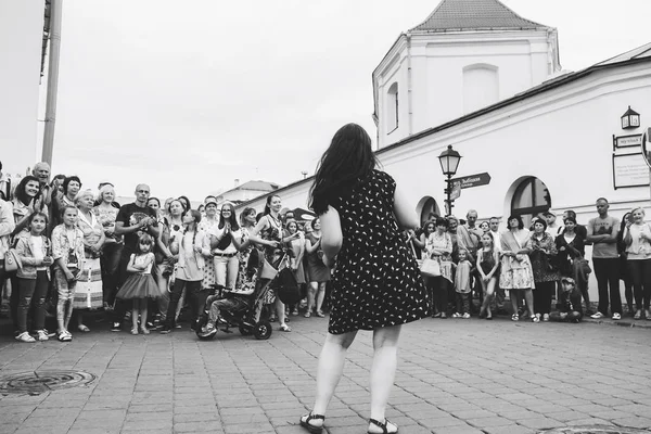 21 Temmuz 2018, Minsk, Beyaz Rusya sokak Şenlikleri şehir