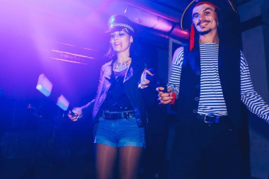 Ekim 28-29, 2017 Minsk Beyaz Rusya sanat alanı üst parti tatil Helloween adanmış.
