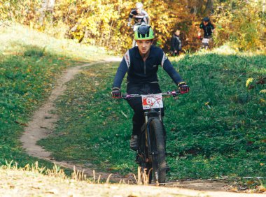 14 Ekim 2018, Minsk, Belarus. 2018 Olimpik Kros Kupası XCO, Medvezhino