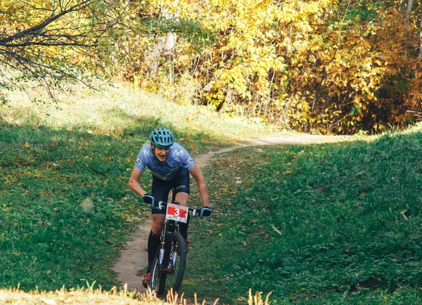 Ottobre 2018 Minsk Belarus 2018 Olympic Cross Country Cup Xco — Foto Stock