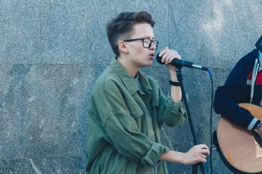 25 Mayıs 2019 Minsk Belarus Caddesi Şenlikleri