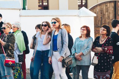 25 Mayıs 2019 Minsk Belarus Caddesi Şenlikleri