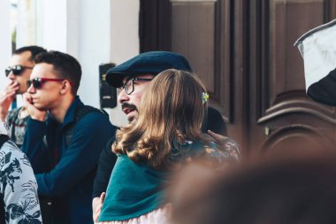 25 Mayıs 2019 Minsk Belarus Caddesi Şenlikleri