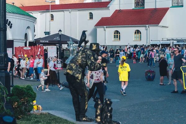 2019年6月1日スウェーデン文化の日の市内の祭り — ストック写真