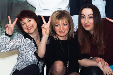 30 Mart 2019 Minsk Belarus Kadın doğum günü ve yıldönümü