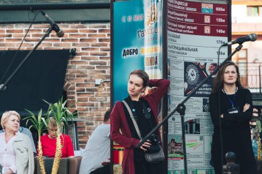 25 Mayıs 2019 Minsk Belarus Caddesi Şenlikleri