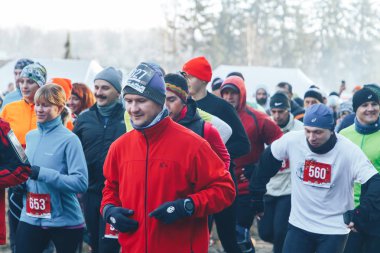 17 Kasım 2018 Logoisk Belarus Maratonu Böceği - 8. iz LOGOYSK