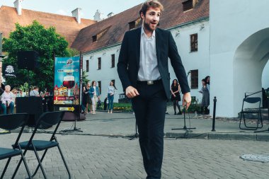 25 Mayıs 2019 Minsk Belarus Caddesi Şenlikleri
