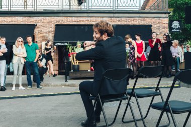 25 Mayıs 2019 Minsk Belarus Caddesi Şenlikleri